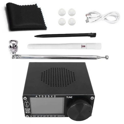 ATS25X2 WIFI Radio Receiver FM RDS AM LW MW SW SSB DSP w/ Color Touchscreen