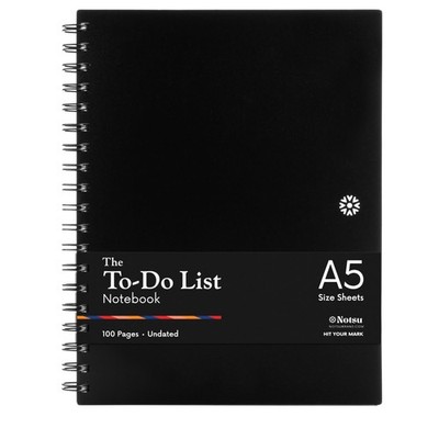 Notsu To Do List Notebook | Minimalist Planner with To-Do Checklist, Dot Grid...