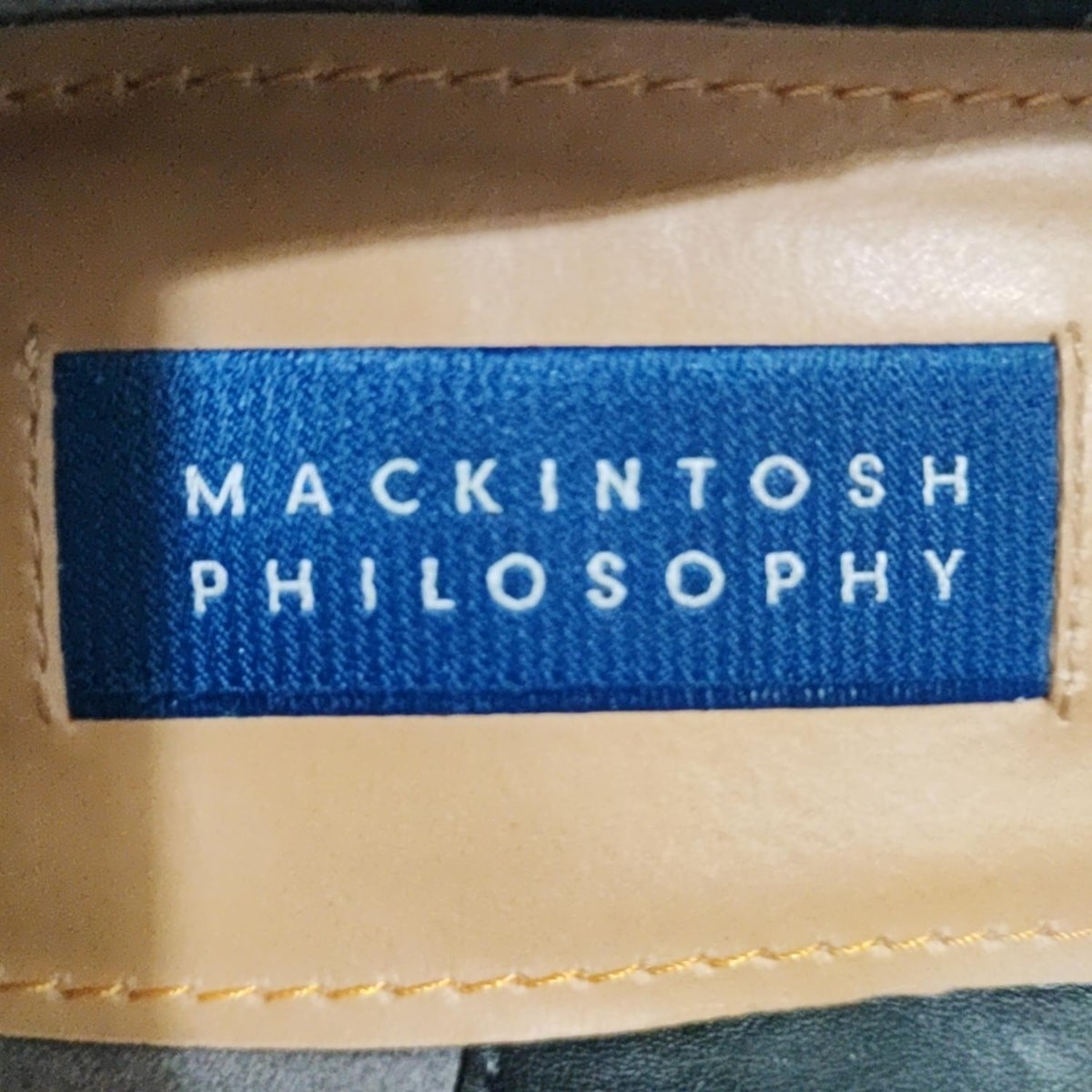 Auth MACKINTOSH PHILOSOPHY - Black Leather Women's Shoes | eBay