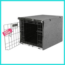 Dog Crate Cover - Kennel Covers Fit for 24 Inch Dogs Crate, Double Door Polye...
