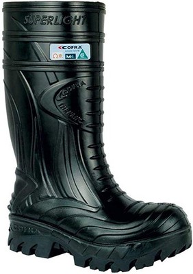 COFRA Waterproof Work Boots - THERMIC Cold Weather Rain Boot - Size 11,Black
