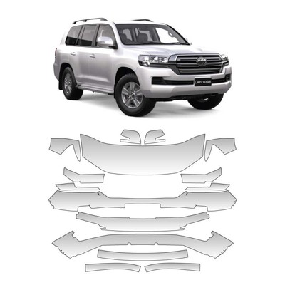 Vinilo PPF Completo Toyota Land Cruiser 2017