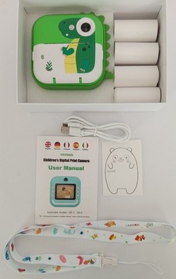 Kinder / Children's Digital Print Camera - Deutsche Beschreibung