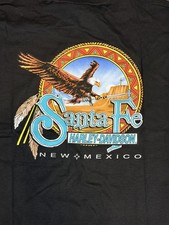 Harley-Davidson Santa Fe New Mexico Graphic T-Shirt Black 2XL Mens Bravado Eagle