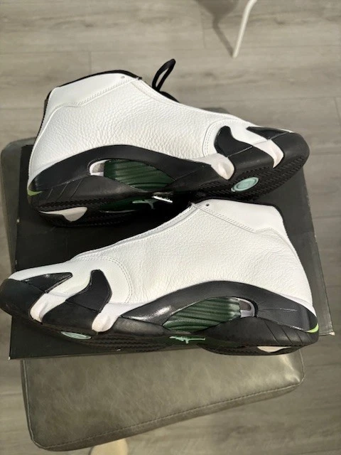 Talla 8.5 - Air Jordan 14 Retro 2016 Verde Oxidado Foto 4 de 4