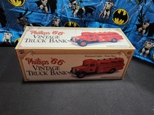 Phillips 66 Vintage Truck Bank By Marx Toys 1993 Limited Edition Working Lights
