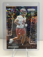 2025 Panini Prizm - Fireworks Emeka Egbuka Tampa Bay Buccaneers #2 No Huddle