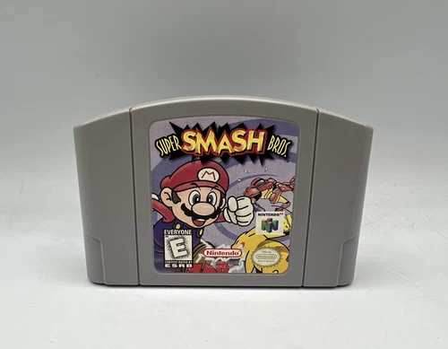Super Smash Bros N64 Nintendo 64 Authentic Cartridge Only