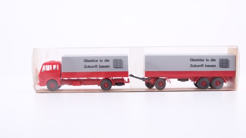 Wiking 1:87 24455 GK: 455/9a CS no registrado MB 1632 tren de larga distancia 2/3 | Zustand: Gebraucht