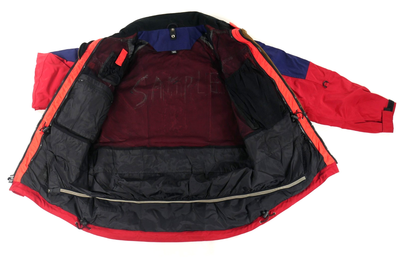 Red Winter Technical Full Zip Parka Jacket Women'… - image 4