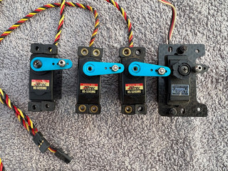 Hitec HS5245MG Mini Servo x3 & Futaba S9257 tail servo NOT ALIGN MIKADO