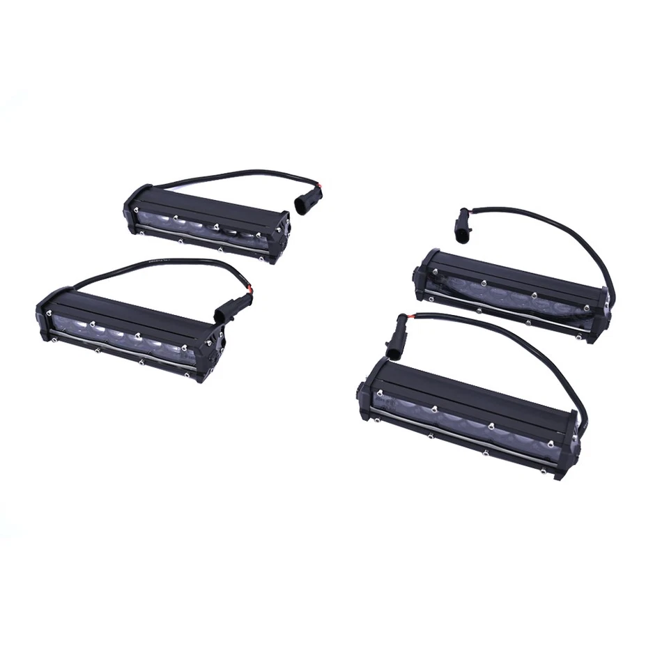 Gloss Black Roof Top Light Bar LED For Land Rover Defender 90 2020-2025 Foto 4 de 4