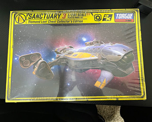 Torgue Borderlands Sanctuary 3 Ship 1:200 Plastic Model Kit Diamond Loot Chest