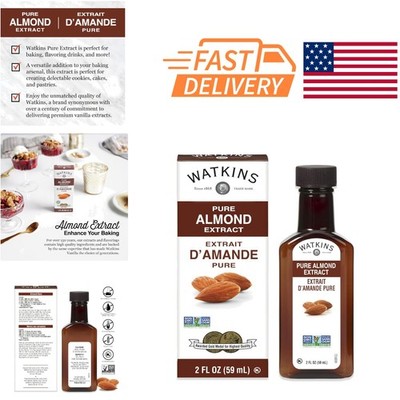 2 Fl Oz Pure Almond Extract Natural Ingredients  Friendly Flavor Enhancer
