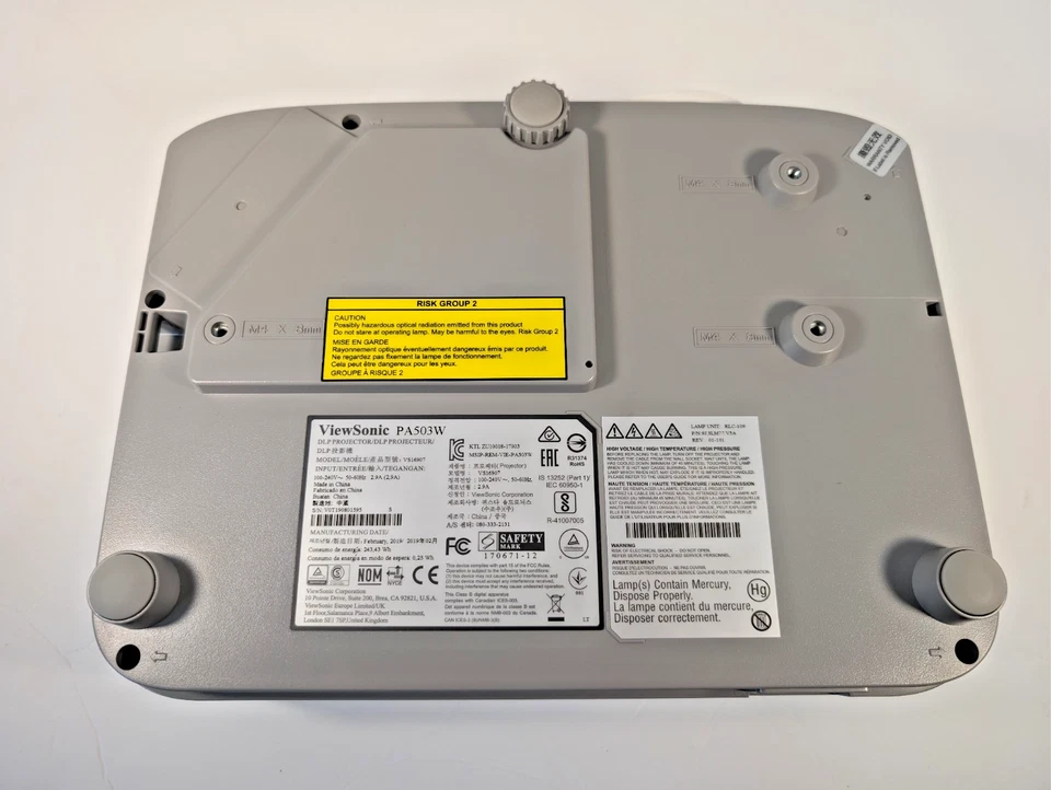 ViewSonic PA503W (VS16907) 96 Hours Full HD 3D DLP Projector  HDMI  3600 Lumens - Image 4 of 4