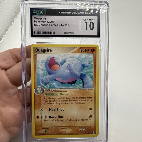 Quagsire graded CGC 10 for sale on eBay