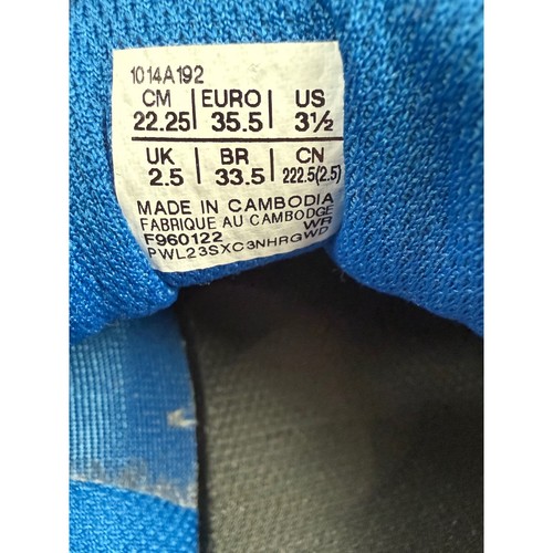 ASICS Contend 7 Kids Blue Pink Athletic Running Shoes Size 3.5 Youth - Picture 8 of 8