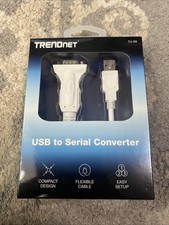 TRENDnet TU-S9 USB to Serial Converter USB 1.1 to RS-232 Male DB9 Serial Cable