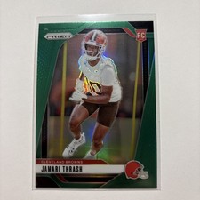 JAMARI THRASH 2024 PANINI PRIZM ROOKIE  GREEN BROWNS RC