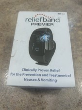 ReliefBand Premier 2.0 Anti-Nausea Wristband - Black