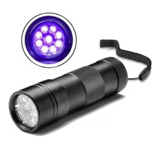 UV Flashlight Pet Pee and Stain Detector Blacklight Ultra Violet Handheld Light