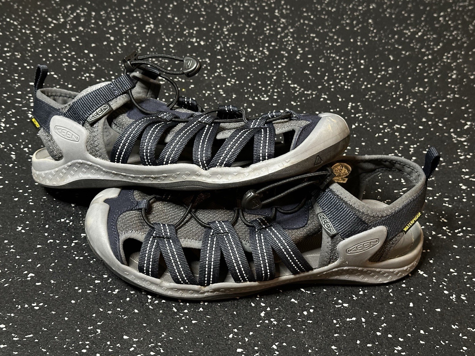 Sandali da uomo KEEN Drift Creek H2 Navy taglia 11 punta chiusa scarpa da trekking acqua