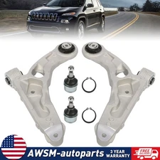 Front Left Right Lower Control Arms Ball Joints Kit For 2014-2018 Jeep Cherokee