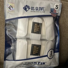 Tiger Paw Authentic Gymnastics Wrist Supports Competition - White Sz Small New