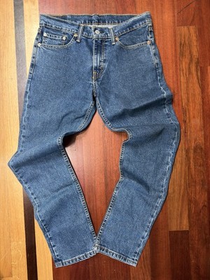 Levi's 511 Jeans Mens 32 X 32 Blue Denim Straight Medium Wash Stretch 5 Pocket