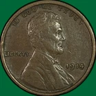 1914 Lincoln Wheat Cent Almost Uncirculated AU Coin #42588