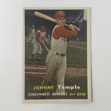 1957 Topps - Johnny Temple #9