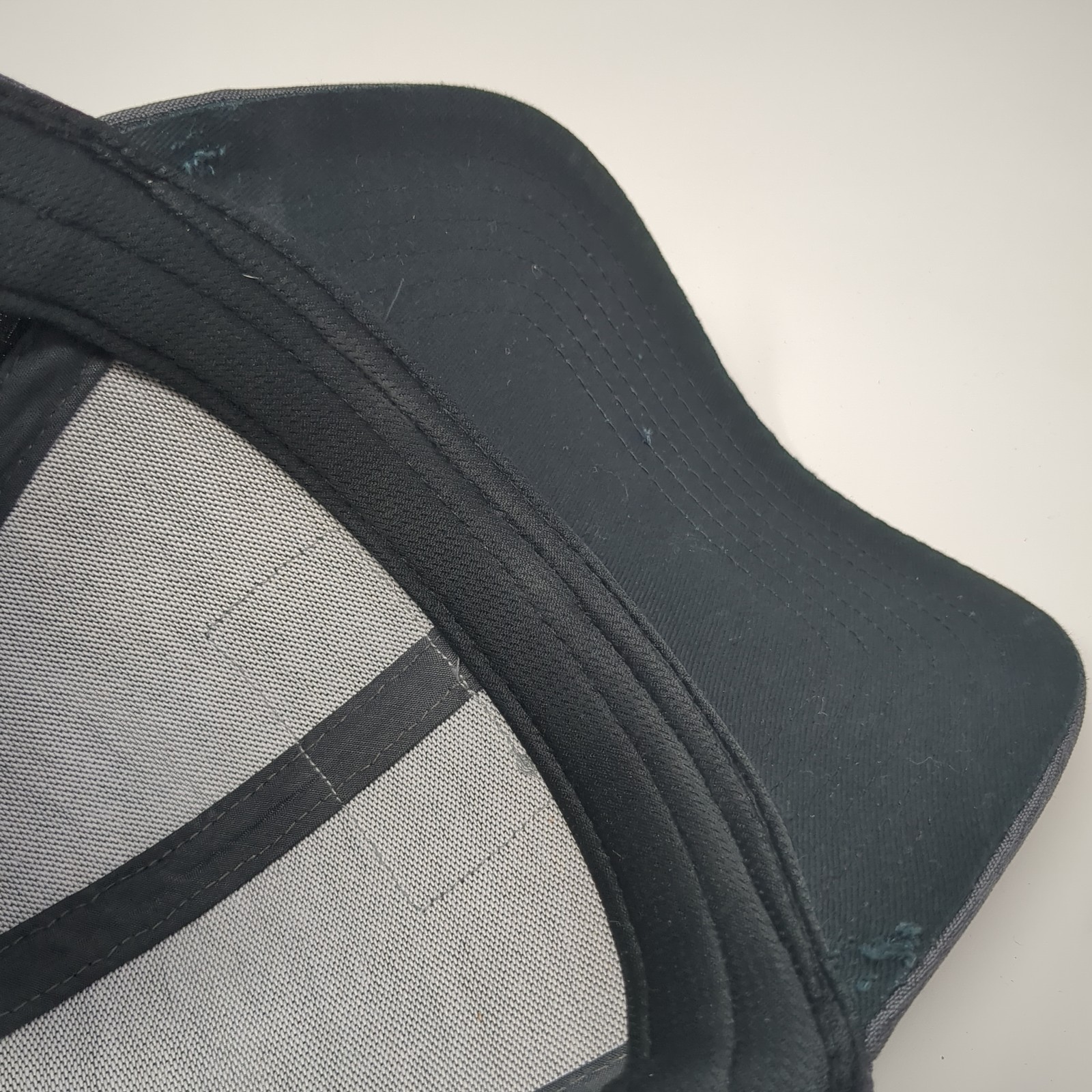 Happy Place Patch Strapback Hat Gray One Size Adj… - image 8