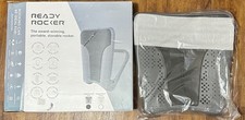 Ready Rocker Lumbar Support Seat Portable Rocking Device Slate Gray New Open Box