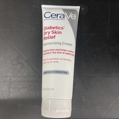 CeraVe Diabetics Dry Skin Relief Moisturizing Cream 8 FL OZ (236ml)