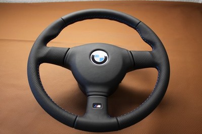 LENKRAD BMW M-Tech 2 E30 E34 E36 NEU BEZIEHEN NEU BEZIEHEN  LEDER