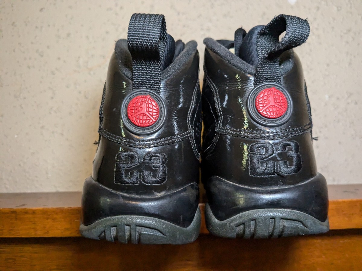 Nike Air Jordan 9 Retro BG Bred Black Red Kids Size 4.5Y US