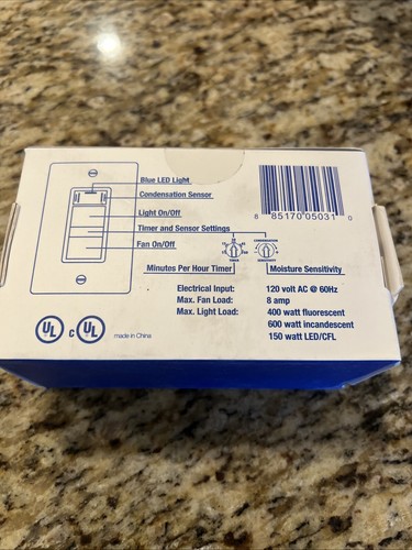 Panasonic WhisperControl FV-WCCS2-A Almond Adjustable Condensation Sensor NEW - Picture 4 of 6