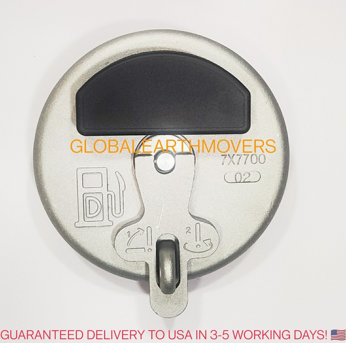 E320C 320B Coperchio Blocco Serbatoio Carburante 7X7700 Tappo Serbatoio Carburante 7X-7700 Per Escavatore CAT - Foto 6