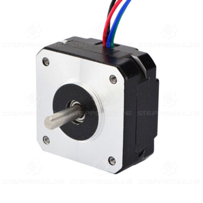 Nema 17 Stepper Motor Bipolar 0.9deg 16oz.in 1.2A 1.65x1.65x0.83inch 4-Lead CNC