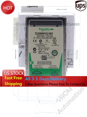 New Sealed Modicon Schneider TSXMRPC01M7 PV: 08 Configurable SRAM Memory 1.7MB