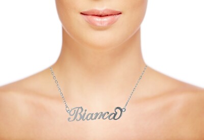 Collana Donna Punto Luce Oro in Acciaio Inox - Saga Gioielli