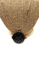Charming Charlie Necklace Silver Tone Locket