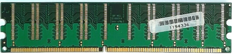 AM1 PC3200 (400MHz) - DDR Memory RAM - 256 MB - 184 PIN - 73.85399 - Image 4 of 4