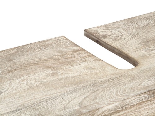 Waschbeckenunterschrank Patina Mango Holz natur massiv Badschrank Badmöbel - Bild 7 von 9