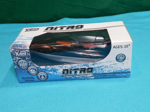 XB Brand, Nitro RC Speed Boat. NOS 