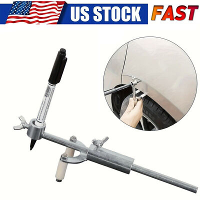 Adjustable Car Automobile Dent Repair Wheel Arch Car Body Line Marking Tools US