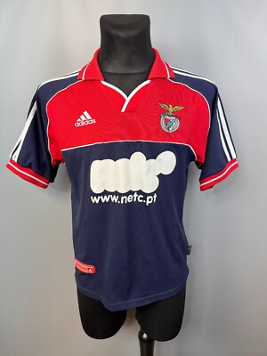BENFICA 2000 2001 AWAY SHIRT FOOTBALL SOCCER JERSEY ADIDAS 685310