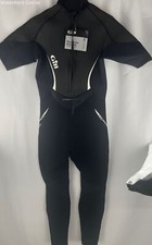Gill Mens Black Gray Full Body Dry Suit Scuba Diving Size L