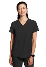 Healing Hands Women Scrubs Skyler Top 2285 BLACK Black Free Shipping