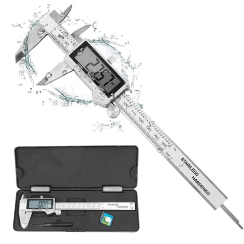 Electronic 150mm 6 Inch LCD Screen Digital Vernier Caliper Stainless Steel